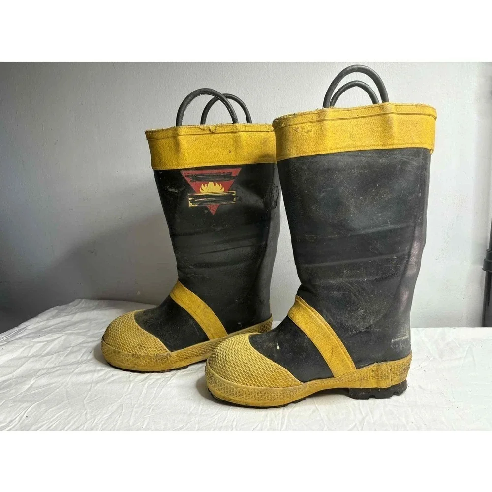 Servus Firebreaker mens Medium Fireman Boots size 8